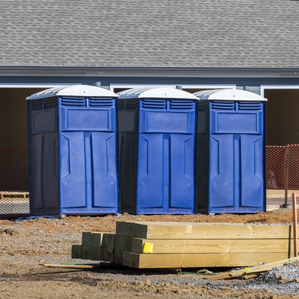 do you offer hand sanitizer dispensers inside the portable toilets in La Grand